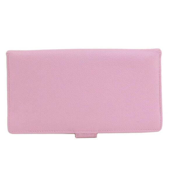 Bulgari Pink Leather Wallet (Pre-Owned) - Picture 2 of 11